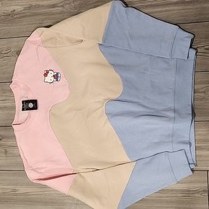 Hello Kitty Colorblock Sweatshirt
